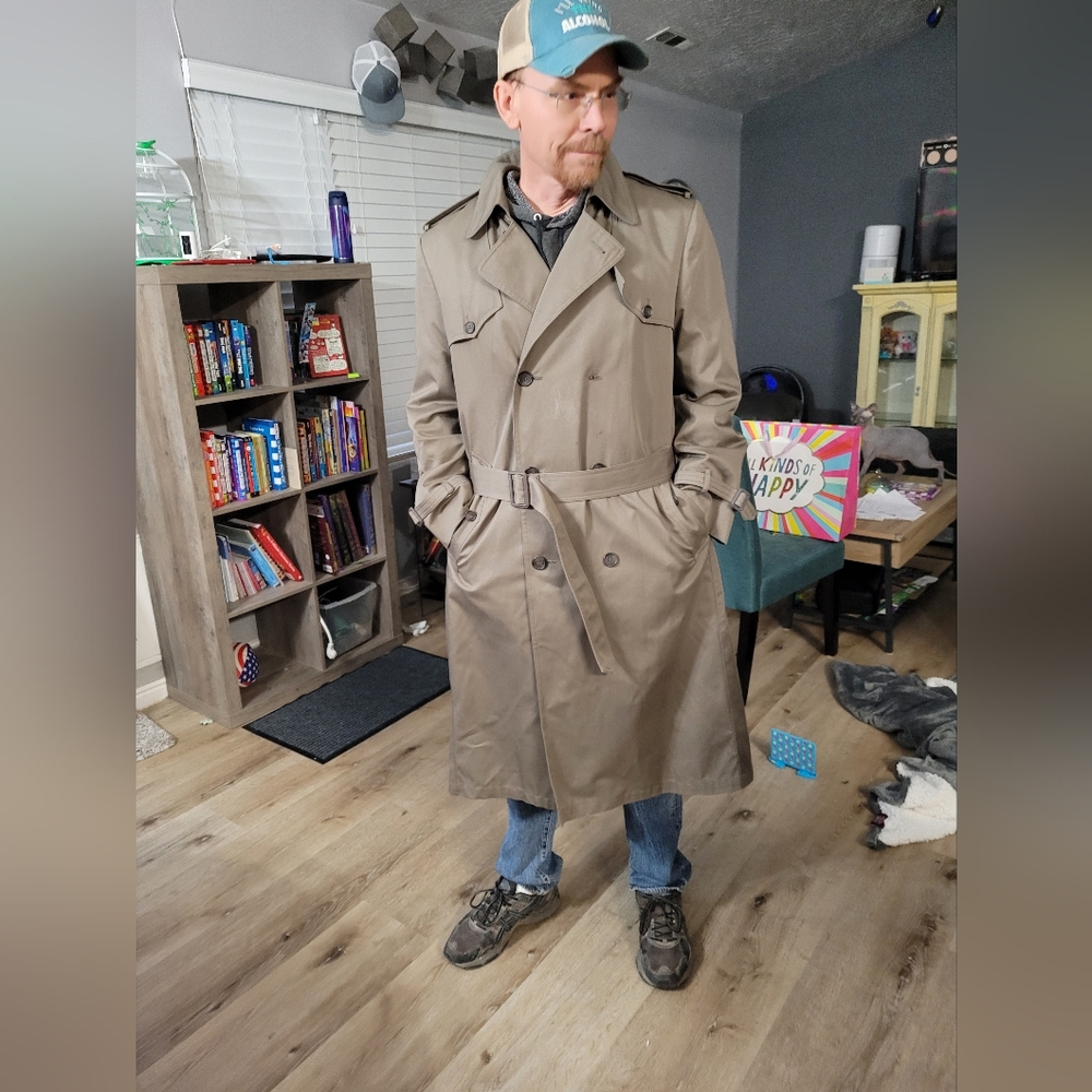 A clipper mist over coat